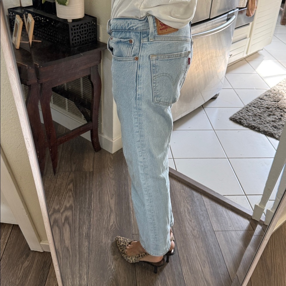 Vintage faded light blue Classic 501 Jeans size 28 - Picture 9 of 14